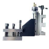 Lathe Vertical Slide Milling Attachment with 2" Mini Vice + 4-Way Toolpost (Boxford/Southbend Type)